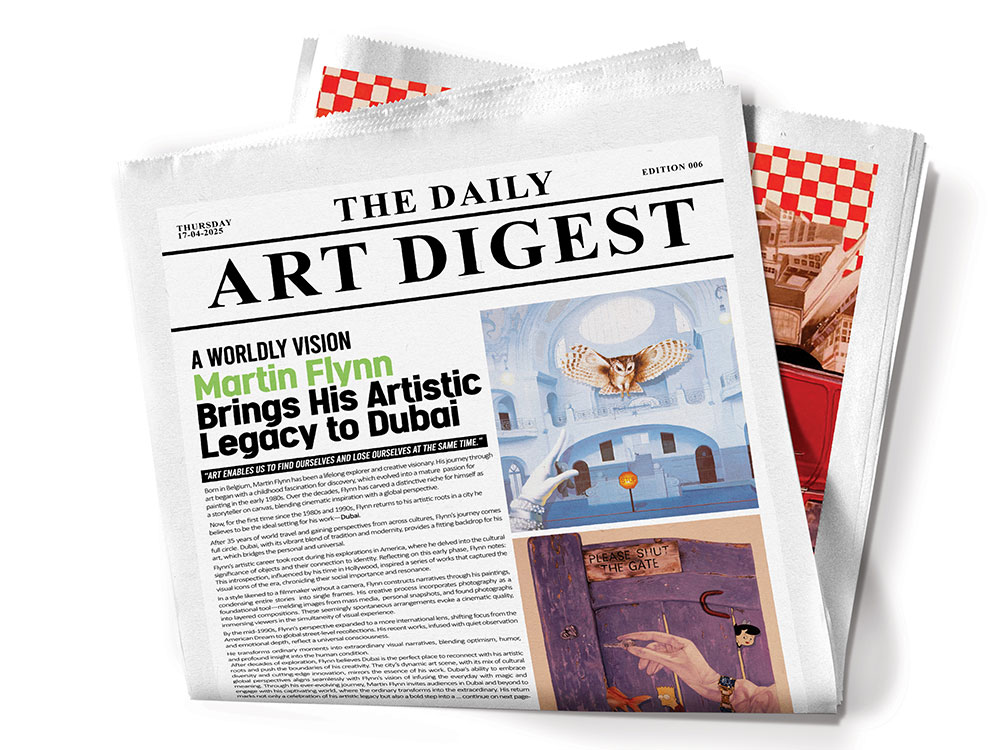 Martin Flynn Art Newspaper